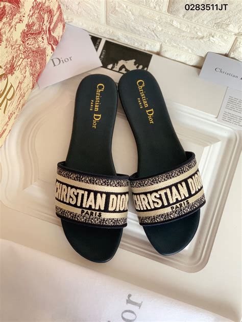 christian dior flats|christian dior female slippers.